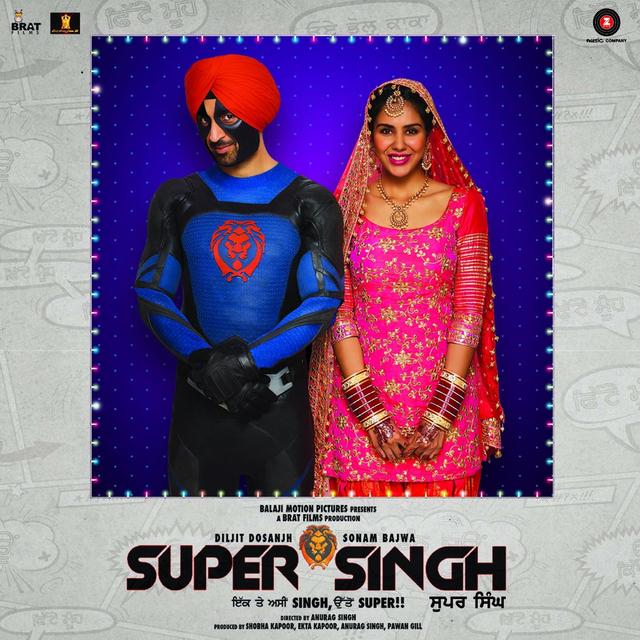 Album cover art for Super Singh