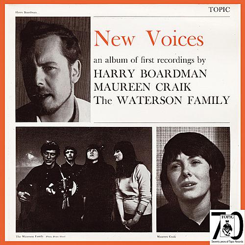 Album cover art for New Voices: An Album of First Recordings