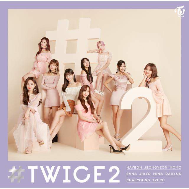 Album cover art for #TWICE2