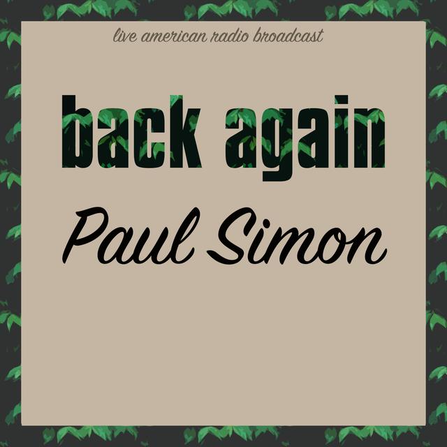 Album cover art for Back Again