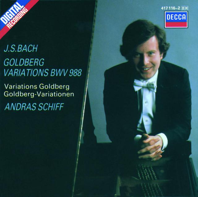 Album cover art for Bach: Goldberg Variations