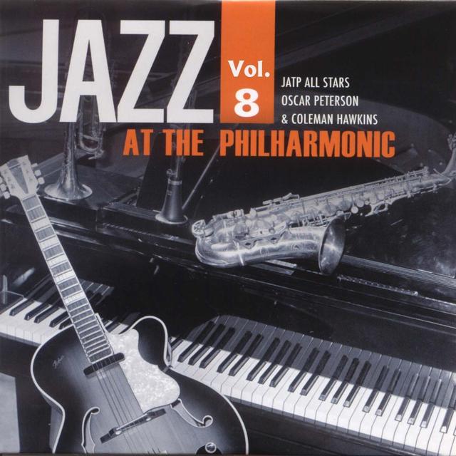 Album cover art for Jazz At The Philharmonic Vol. 8