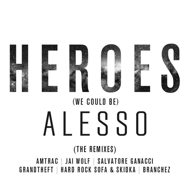 Album cover art for Heroes (We Could Be)