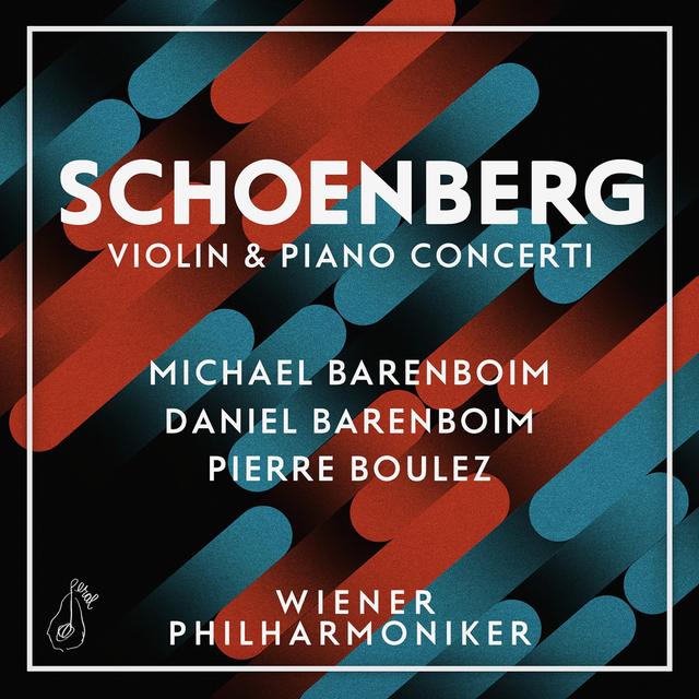 Album cover art for Schoenberg: Violin & Piano Concerti