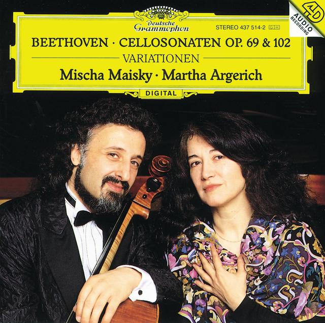 Album cover art for Beethoven: Cello Sonatas Op.69 & 102; Variations