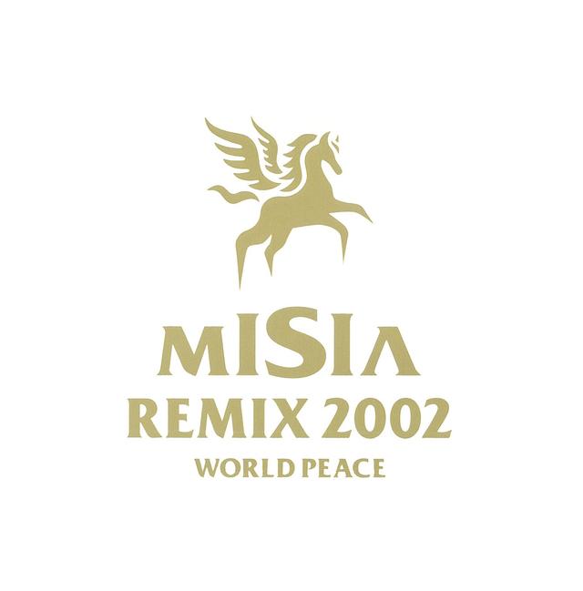 Album cover art for MISIA REMIX 2002 WORLD PEACE