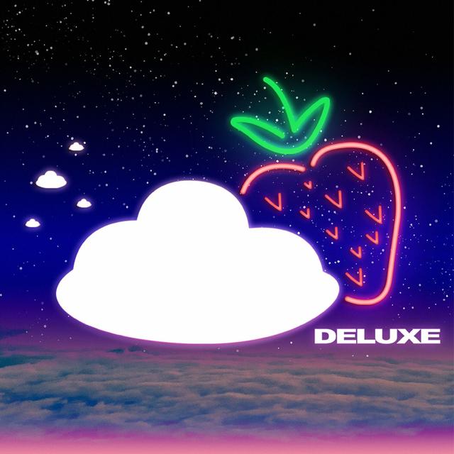 Album cover art for Strawberry Skies