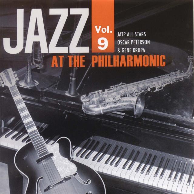 Album cover art for Jazz At The Philharmonic Vol. 9