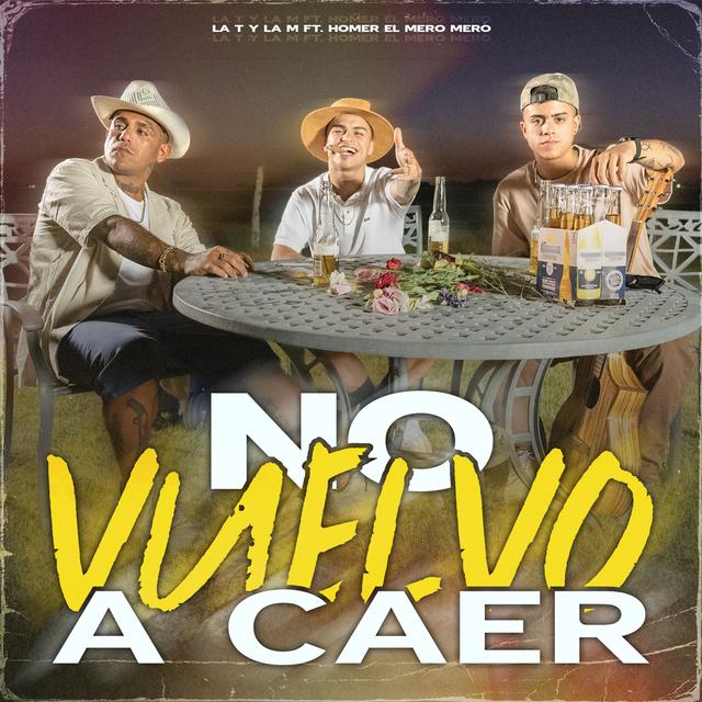 Album cover art for No Vuelvo A Caer