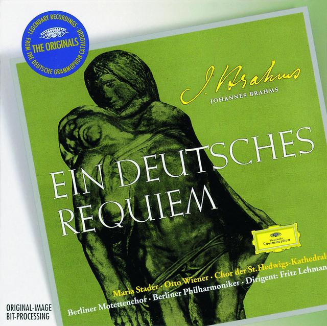 Album cover art for Brahms: Ein deutsches Requiem