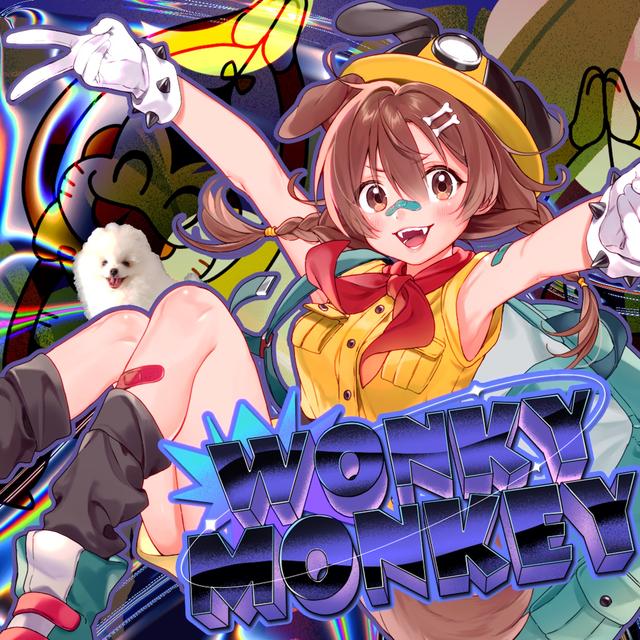 Album cover art for Wonky Monkey