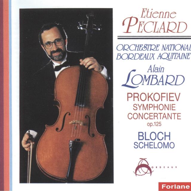 Album cover art for Prokofiev: Symphony-Concerto Op. 125