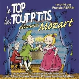 Album cover art for Le Top Des Tout P'tits Découvre Mozart