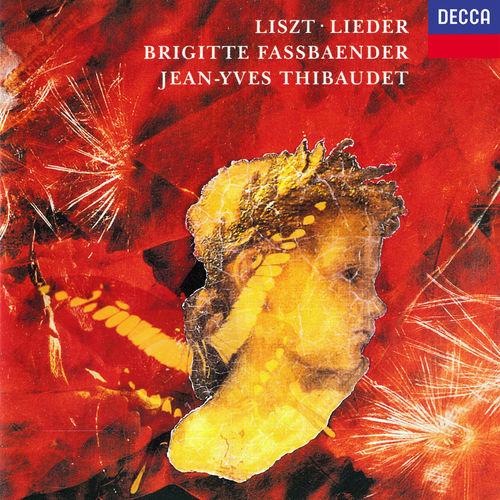 Album cover art for Liszt: Lieder