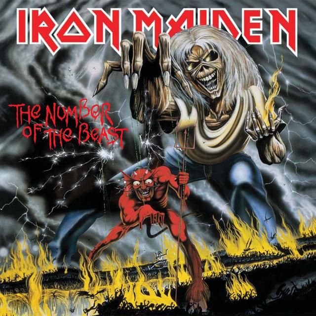 Album cover art for The Number of the Beast