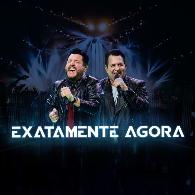 Album cover art for Exatamente Agora