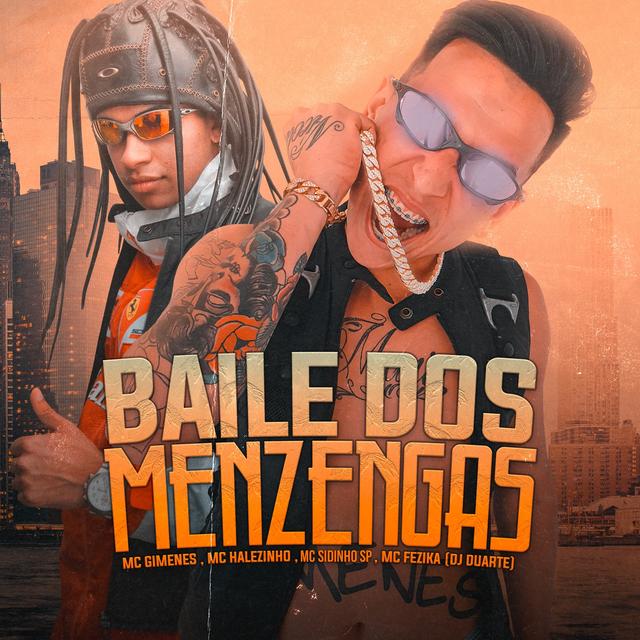 Album cover art for Baile dos Menzengas