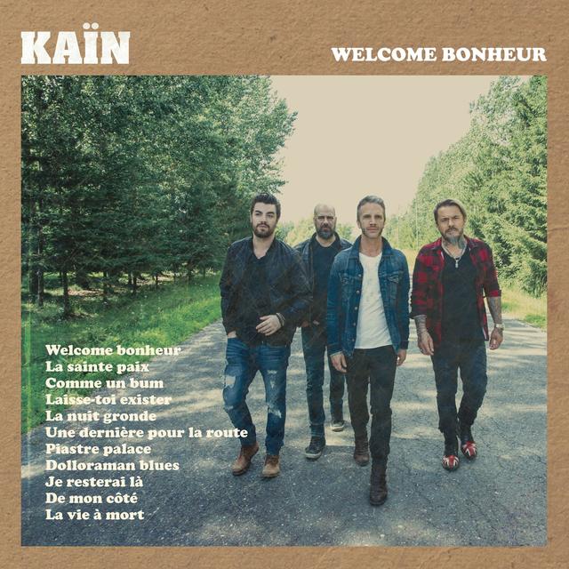 Album cover art for Welcome Bonheur