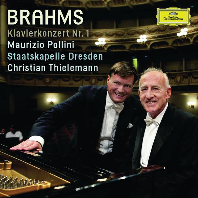 Album cover art for Brahms: Klavierkonzert No. 1