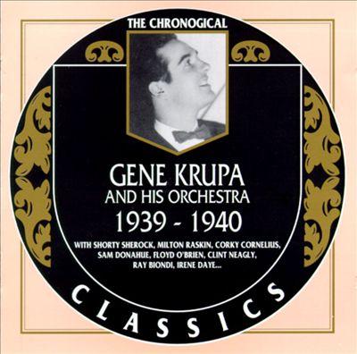 Album cover art for Gene Krupa Et Son Orchestre: 1939-1940