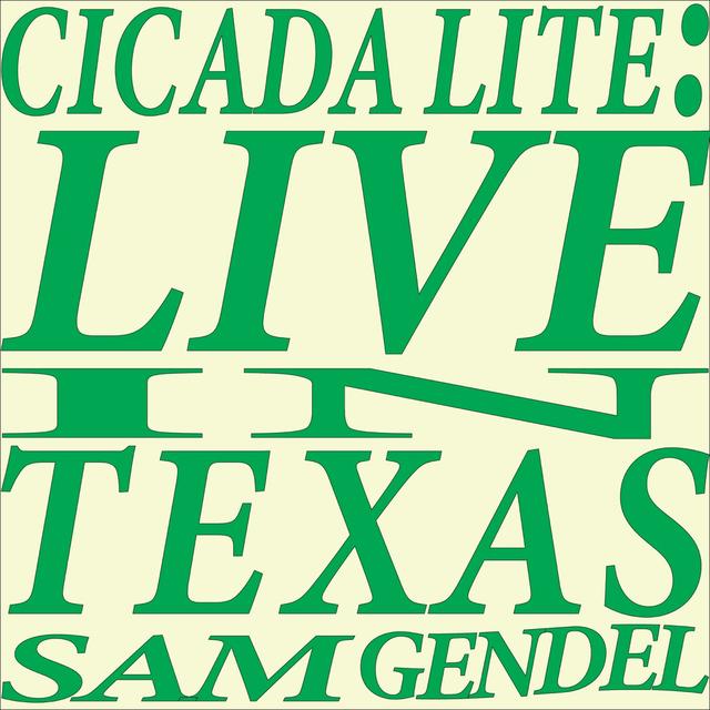 Album cover art for Cicada Lite: Live in Texas