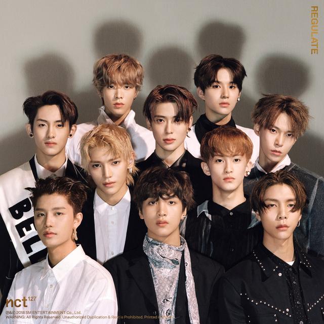 Album cover art for NCT #127 Regulate - The 1st Album Repackage