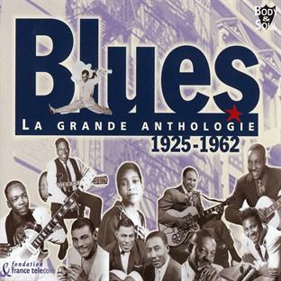 Album cover art for Blues - La Grande Anthologie 1925 - 1962