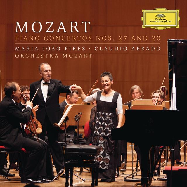 Album cover art for Mozart: Piano Concertos Nos. 27 & 20