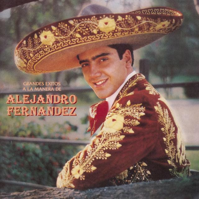 Album cover art for Grandes Éxitos a la Manera de Alejandro Fernández