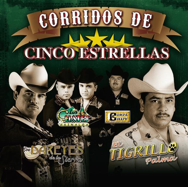 Album cover art for Corridos De 5 Estrellas