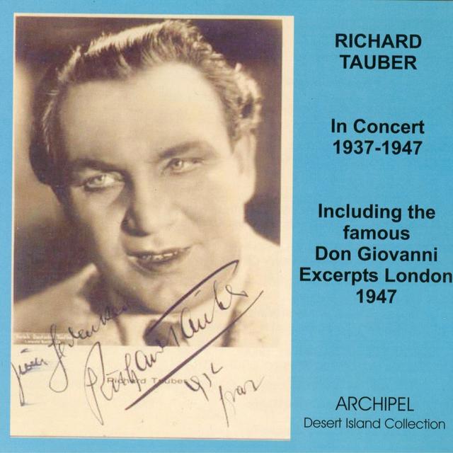 Album cover art for In Concert 1937-1947