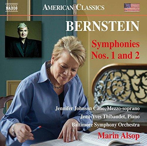 Album cover art for Bernstein: Symphonies Nos. 1 and 2