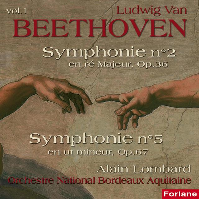 Album cover art for Beethoven: Symphonies No. 2 & 5