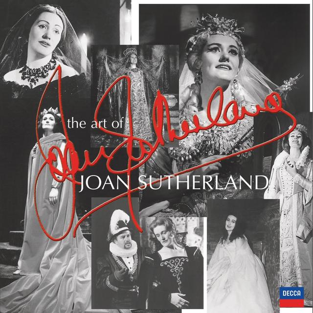 Album cover art for The Art of Joan Sutherland - 6 CDs