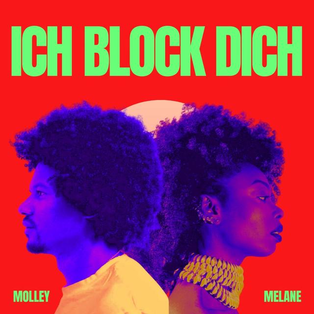 Album cover art for Ich block dich