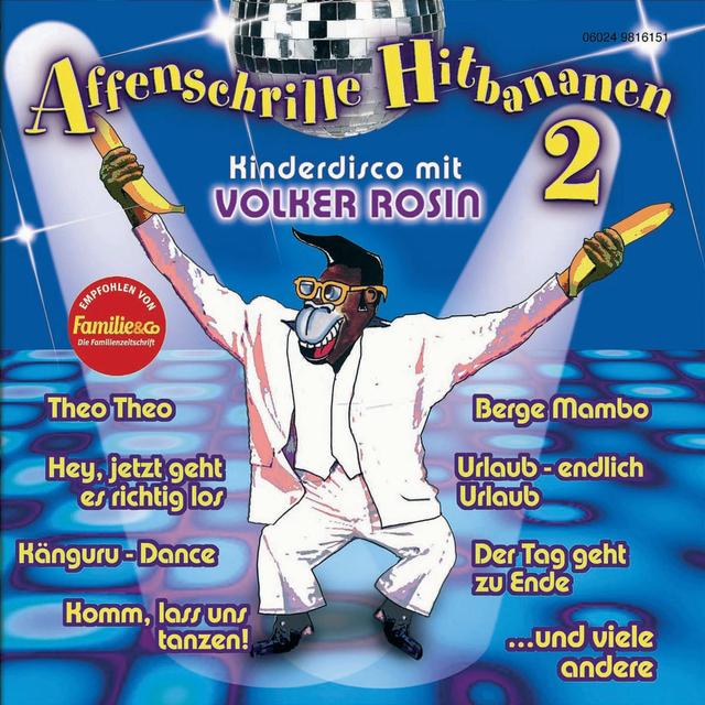 Album cover art for Affenschrille Hitbananen 2