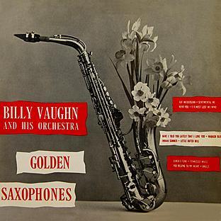 Album cover art for Golden Saxophones