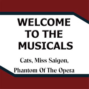 Album cover art for Welcome To The Musicals (Phantom Of The Opera/ Cats/ Miss Saigon)