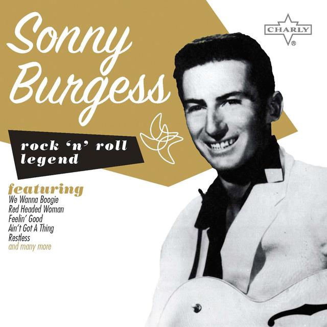 Album cover art for Rock 'N' Roll Legend: Sonny Burgess