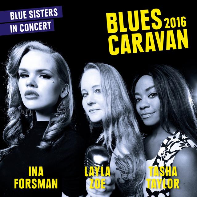 Album cover art for Blues Caravan 2016