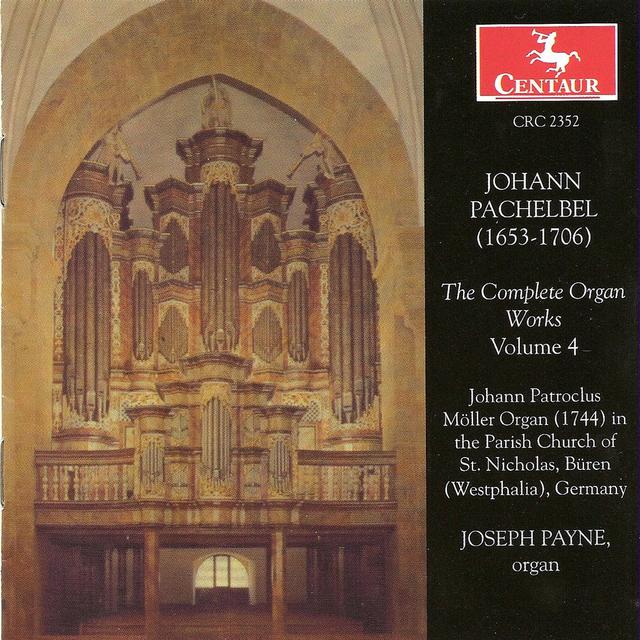 Album cover art for The Complete Organ Works, Volume 4