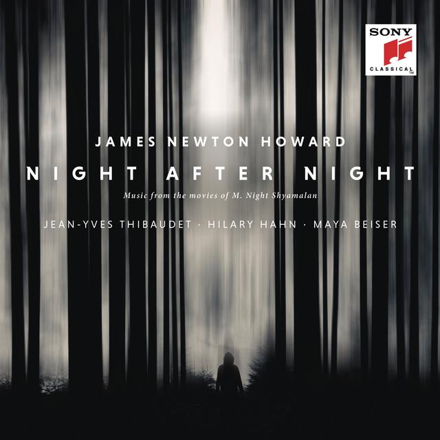 Album cover art for Night After Night (Music from the Movies of M. Night Shyamalan)