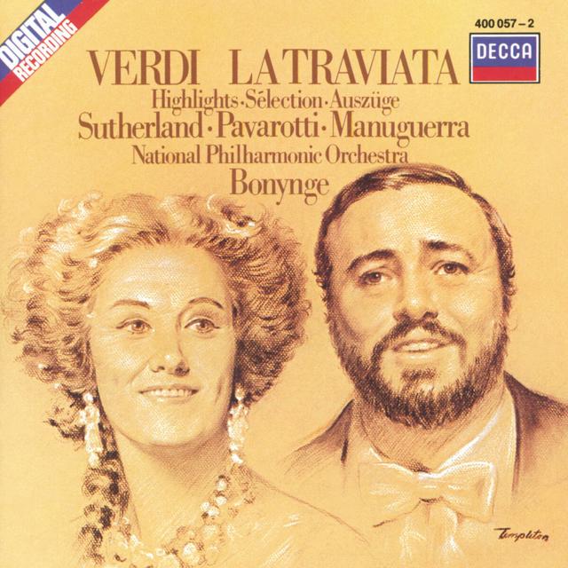 Album cover art for Verdi: La Traviata [Highlights]