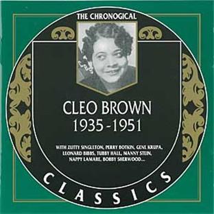 Album cover art for Cleo Brown: 1935-1951