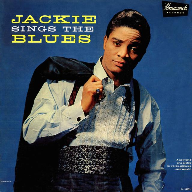 Album cover art for Jackie Sings The Blues