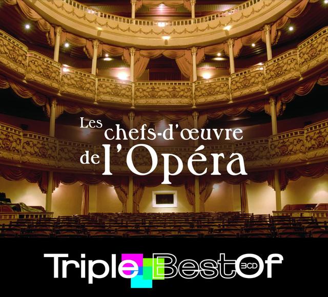 Album cover art for Triple Best Of Chefs-D'oeuvre De L'opéra