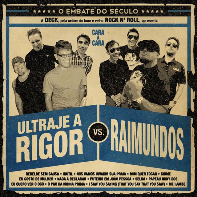 Album cover art for Ultraje a Rigor X Raimundos