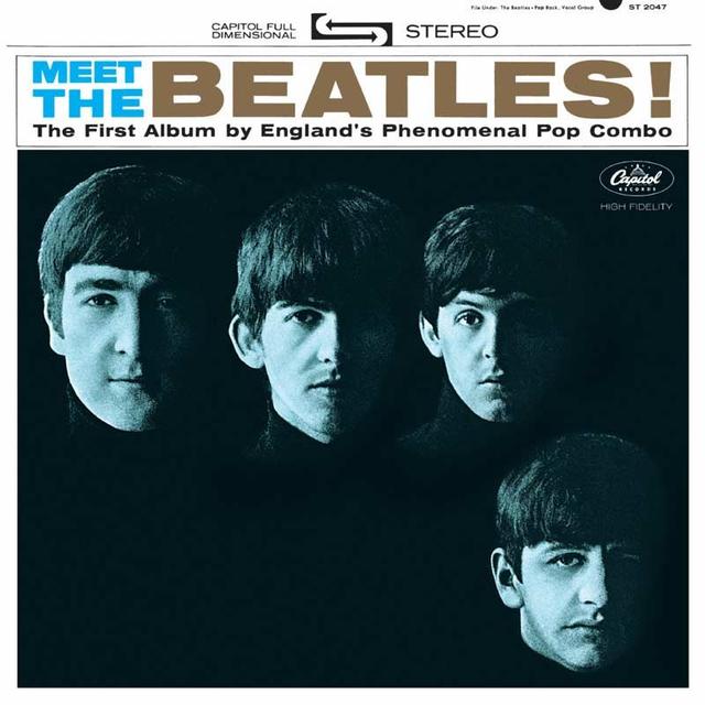 Album cover art for Meet the Beatles!