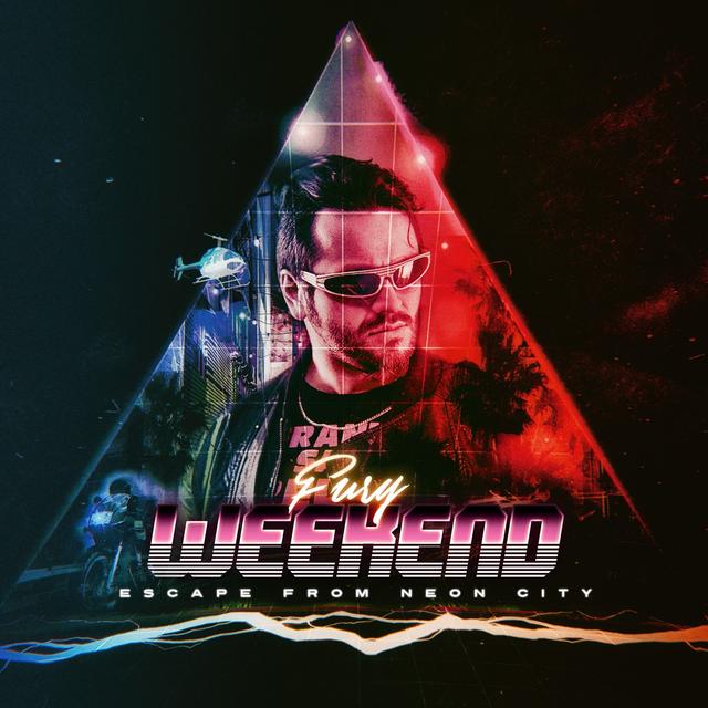 Album cover art for Escape From Neon City