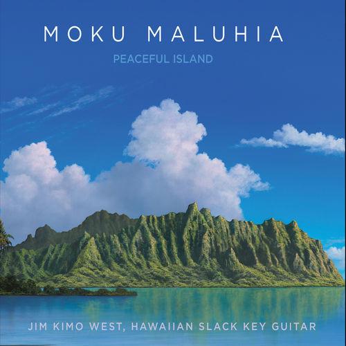 Album cover art for Moku Maluhia: Peaceful Island